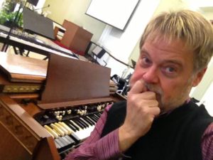 Rodney at Hammond Organ